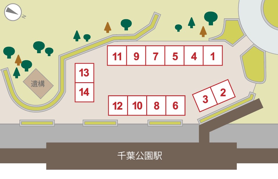 ｜千葉公園賑わいエリア及びドーム前広場